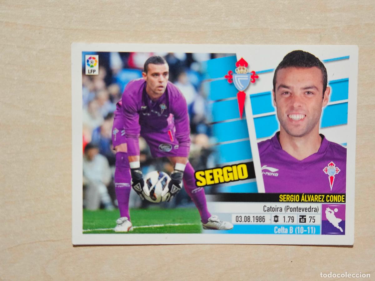 Cromos de F&uacute;tbol: CROMO N&ordm; 1 SERGIO - ESTE 2013 14 - 13 14 - CROMO SIN PEGAR - REAL CELTA