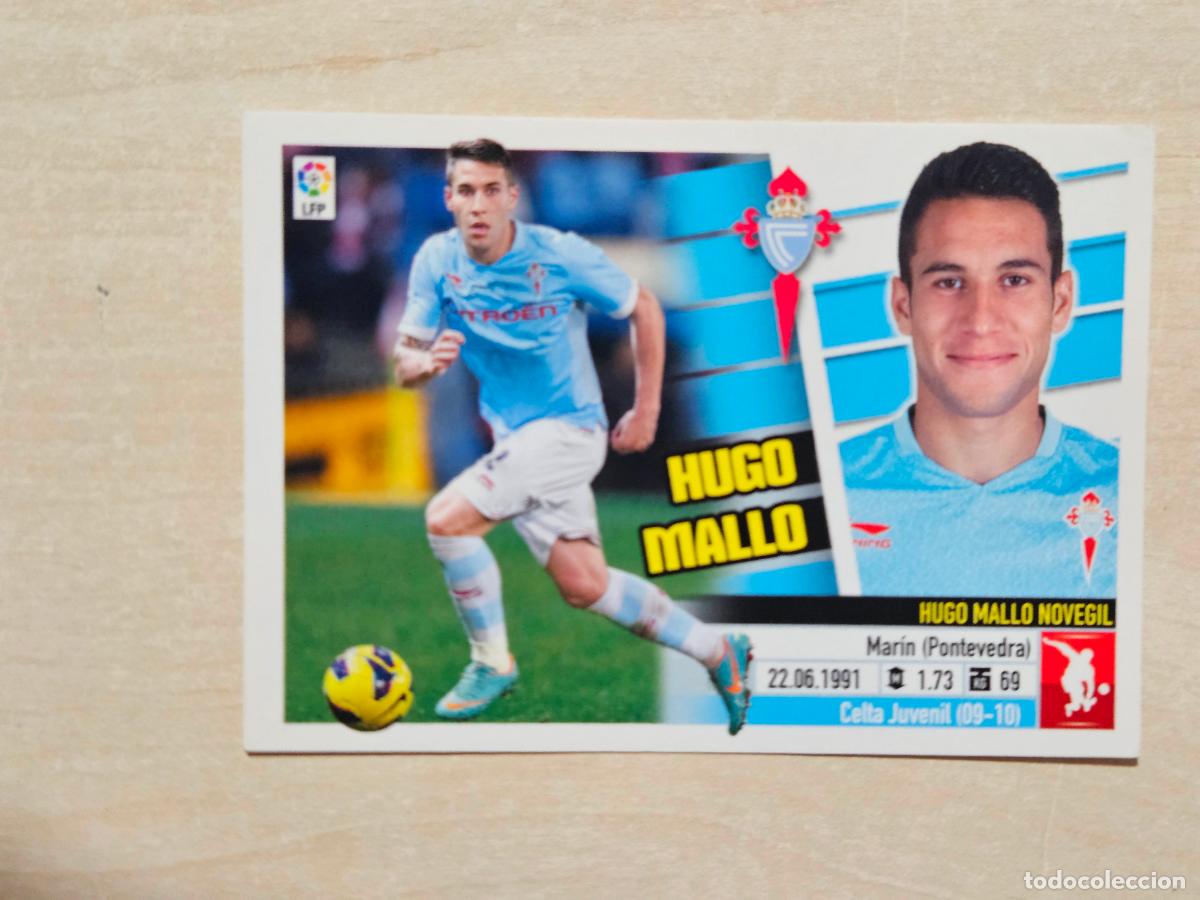Cromos de F&uacute;tbol: CROMO N&ordm; 3 HUGO MALLO - ESTE 2013 14 - 13 14 - CROMO SIN PEGAR - REAL CELTA