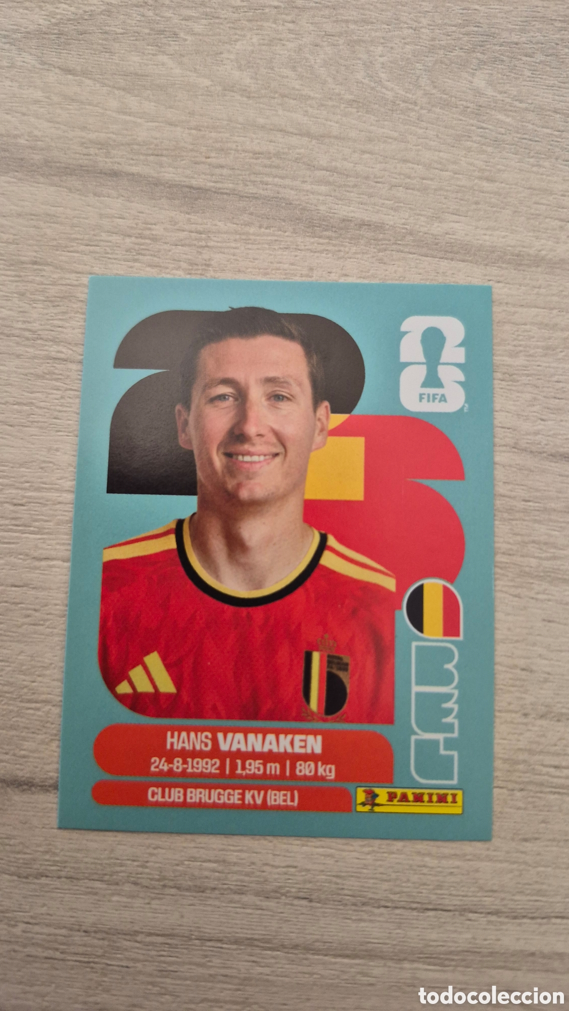 Cromos de F&uacute;tbol: BEL14 Vanaken FIFA World Cup 2026