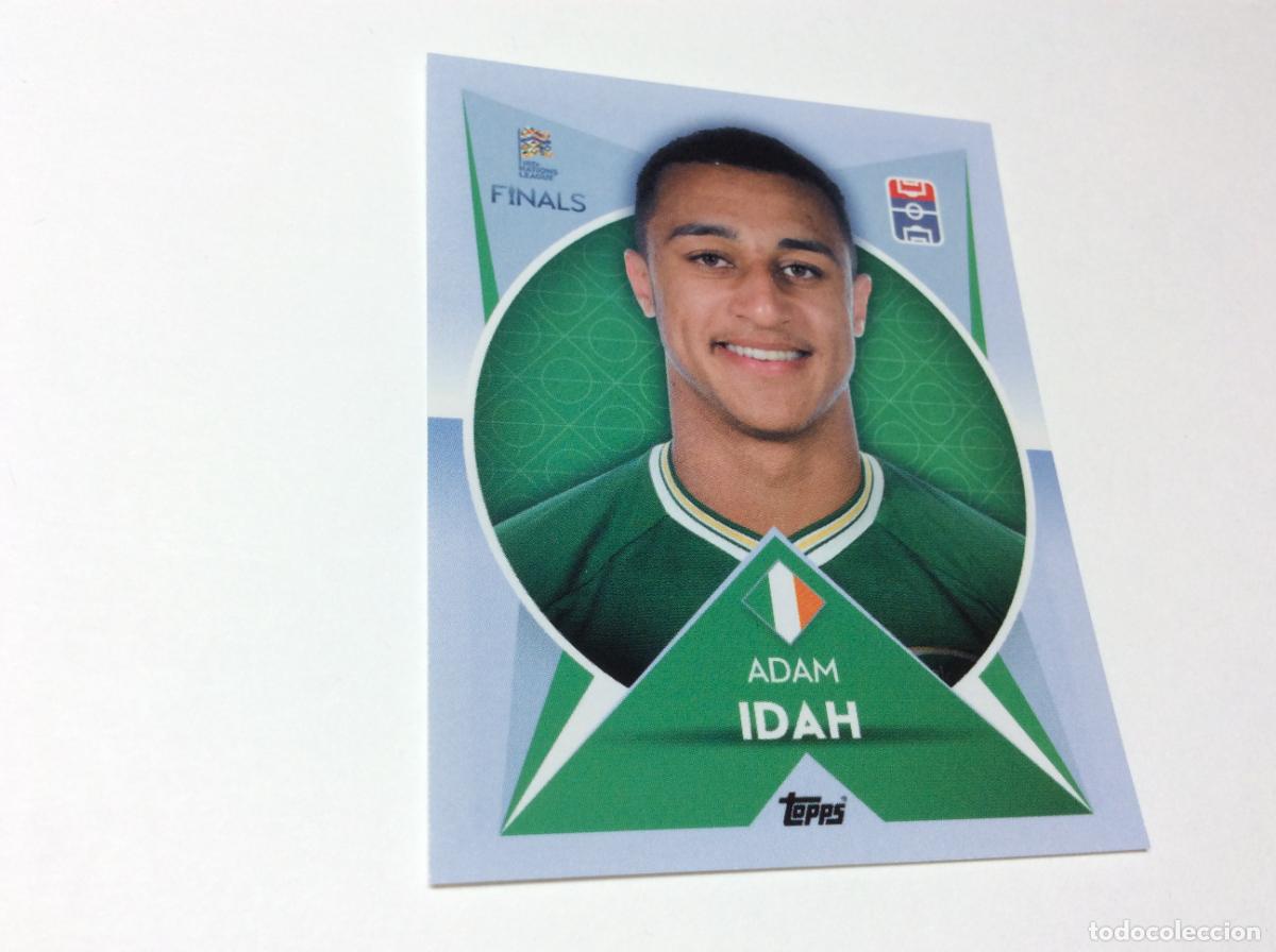 Cromos de F&uacute;tbol: 50 Adam Idah Cromo Sticker The Road to UEFA Nations League Finals 2022 2023 22 23 Topps