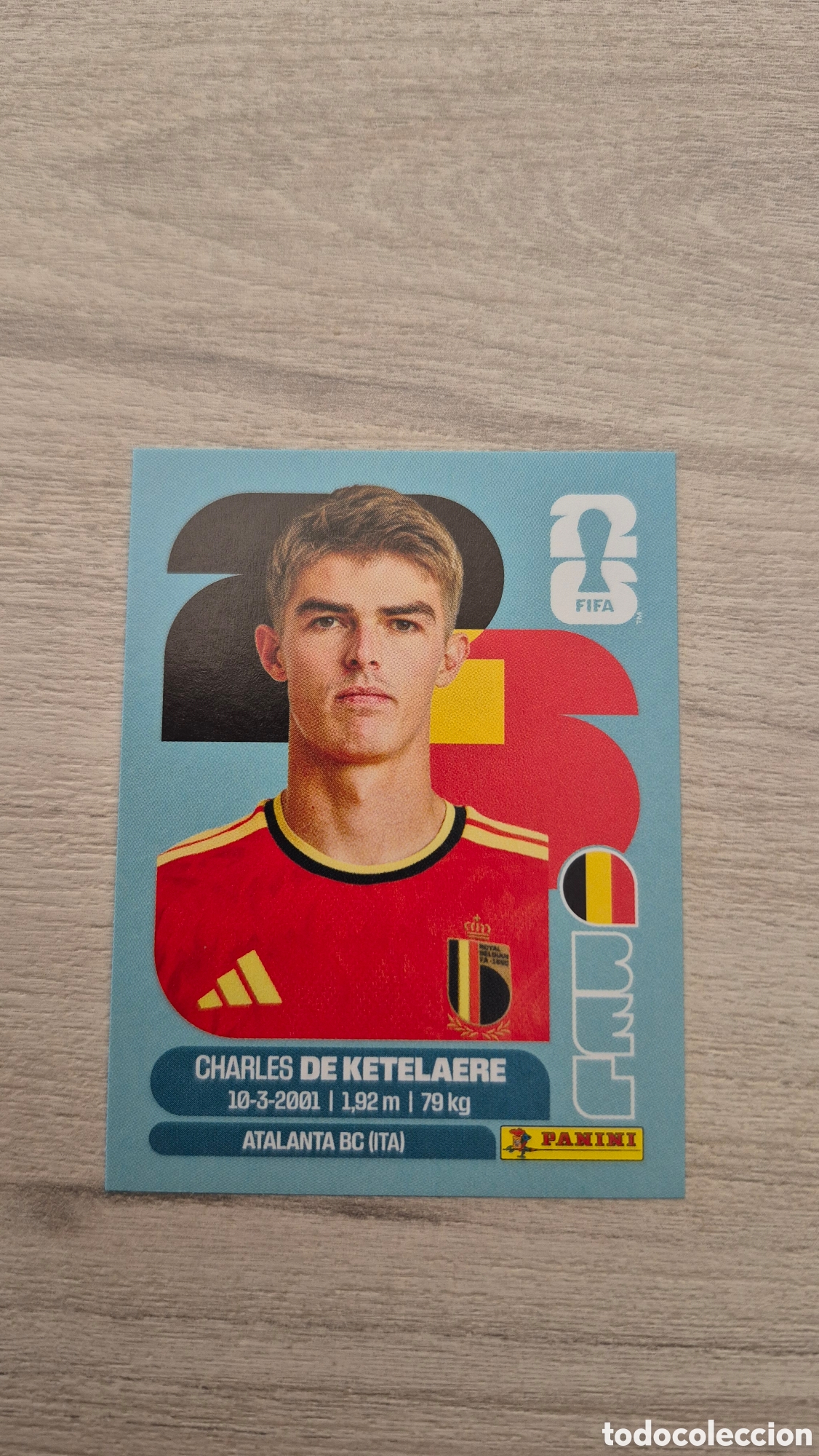 Cromos de F&uacute;tbol: BEL17 De Ketelaere FIFA World Cup 2026