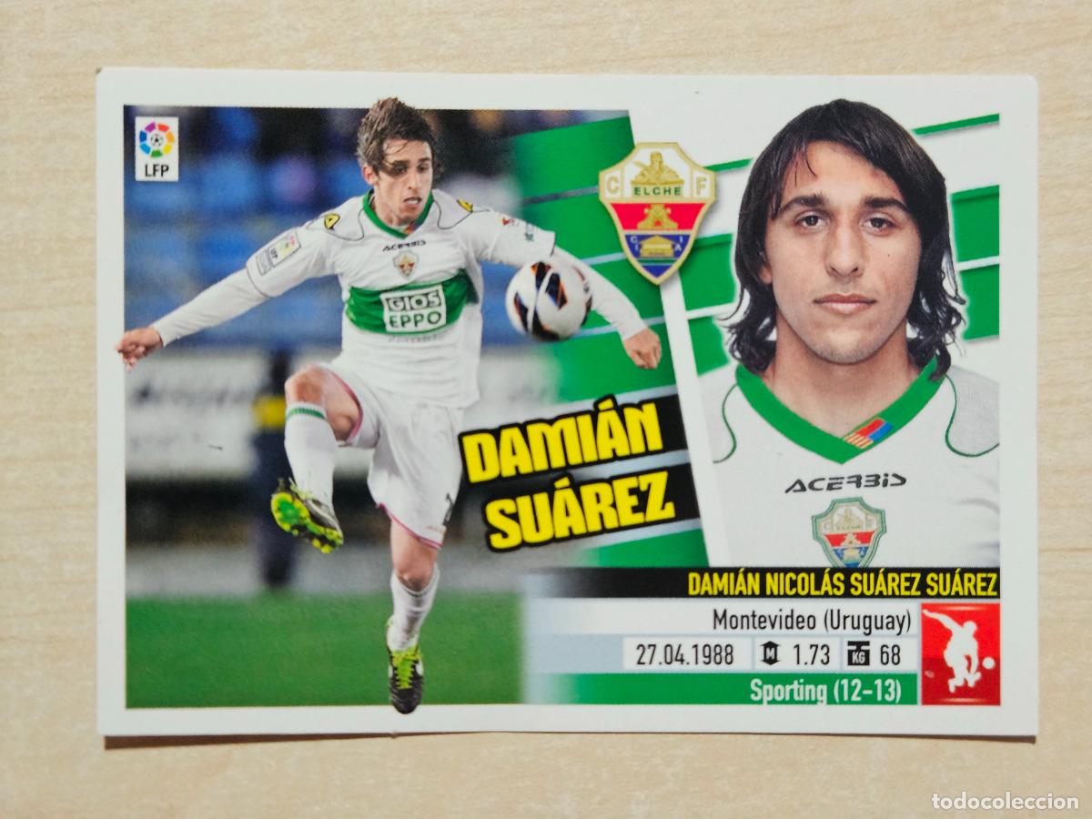 Cromos de F&uacute;tbol: CROMO N&ordm; 3 DAMIAN SUAREZ - ESTE 2013 14 - 13 14 - CROMO SIN PEGAR - ELCHE
