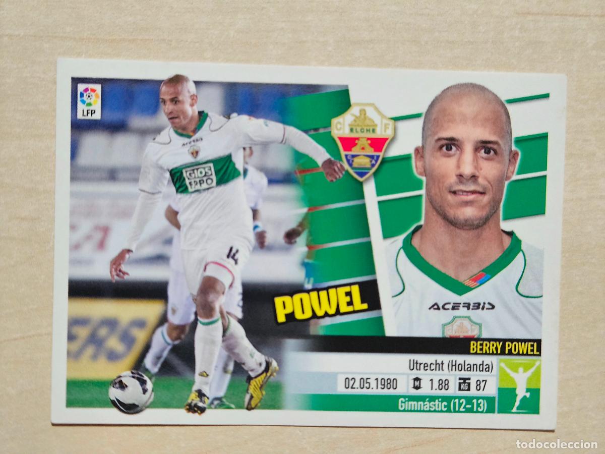 Fu&szlig;ball-Sticker: CROMO N&ordm; 16 POWEL - ESTE 2013 14 - 13 14 - CROMO SIN PEGAR - ELCHE