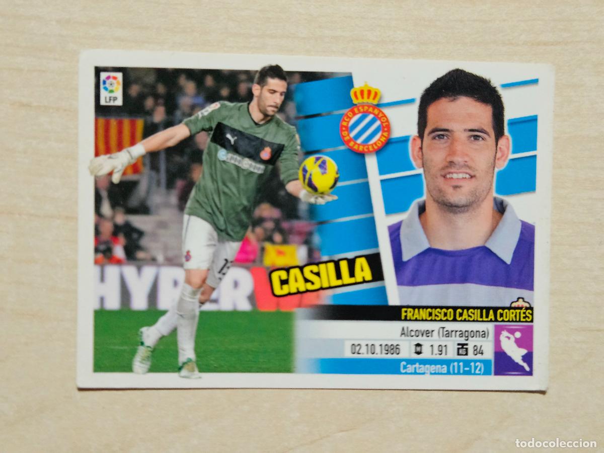Cromos de F&uacute;tbol: CROMO N&ordm; 1 CASILLA - ESTE 2013 14 - 13 14 - CROMO SIN PEGAR - ESPANYOL