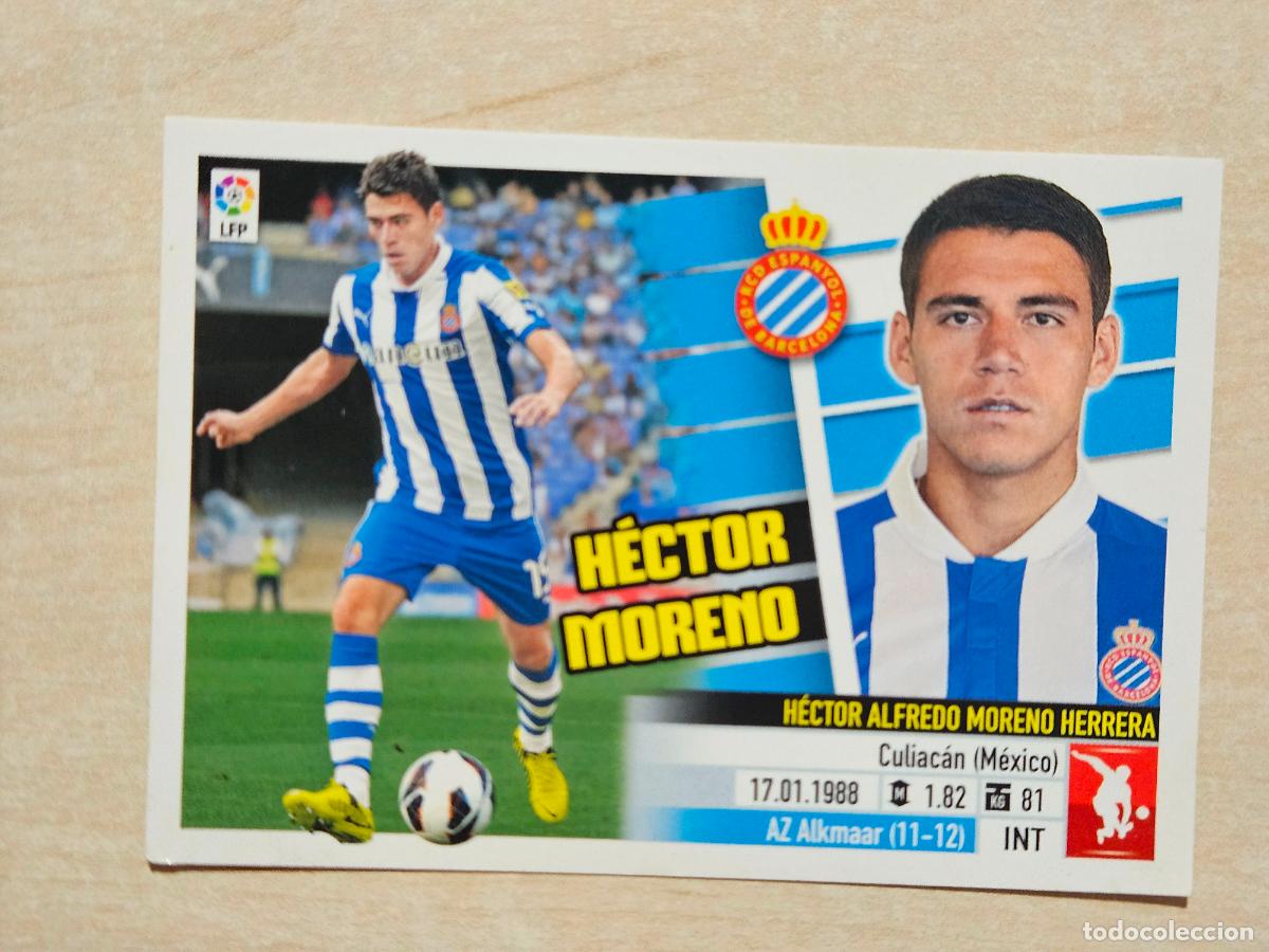 Cromos de F&uacute;tbol: CROMO N&ordm; 5 HECTOR MORENO - ESTE 2013 14 - 13 14 - CROMO SIN PEGAR - ESPANYOL