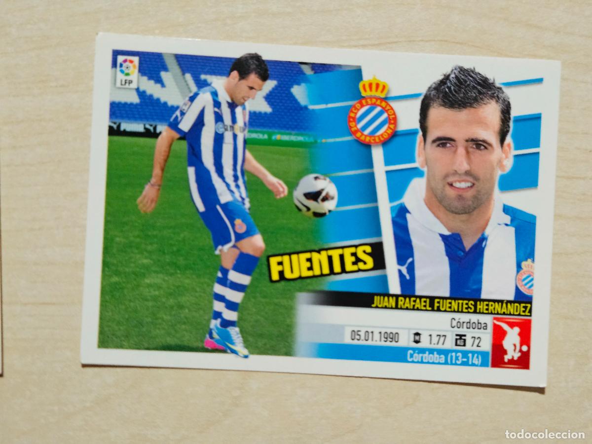 Cromos de F&uacute;tbol: CROMO N&ordm; 6B FUENTES - ESTE 2013 14 - 13 14 - CROMO SIN PEGAR - ESPANYOL