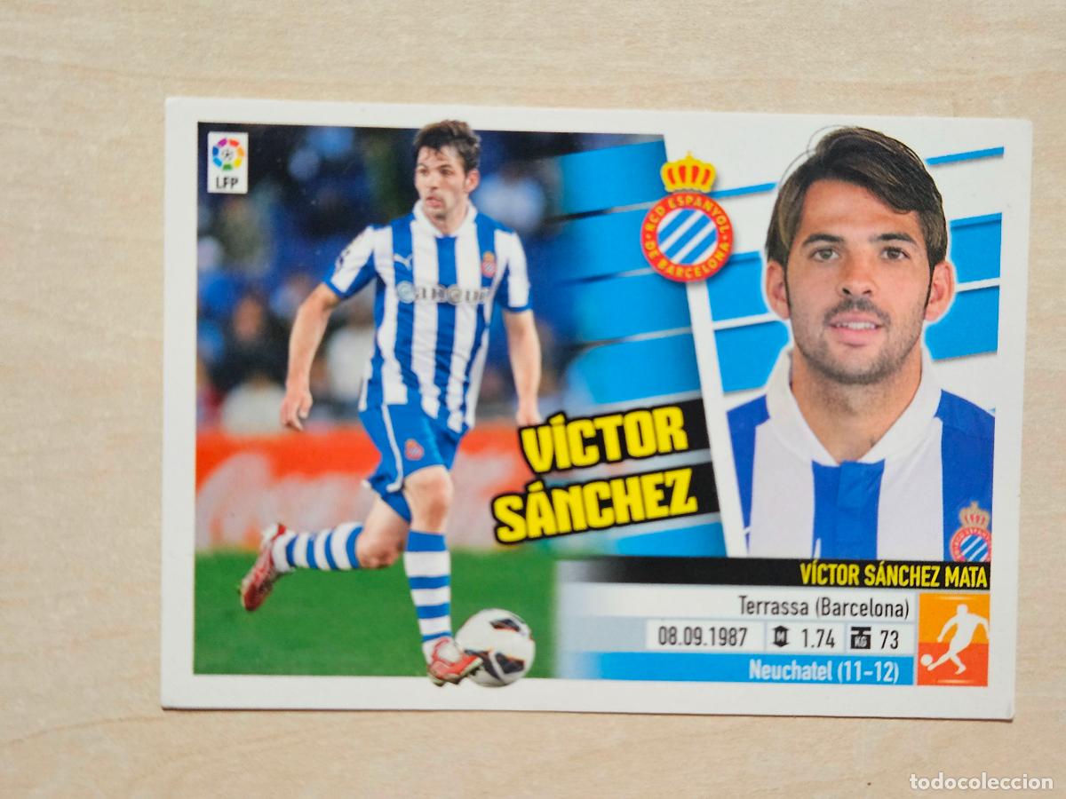Fu&szlig;ball-Sticker: CROMO N&ordm; 9 VICTOR SANCHEZ - ESTE 2013 14 - 13 14 - CROMO SIN PEGAR - ESPANYOL