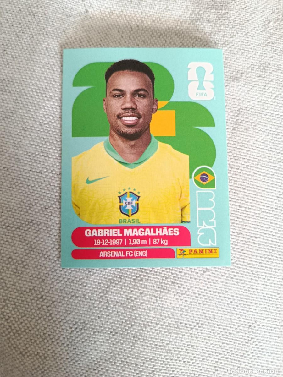 Cartes &agrave; collectionner de Football: Panini Mundial 2026 Estados Unidos-Mexico. 6- Magalhaes. Brasil. Nunca pegado.