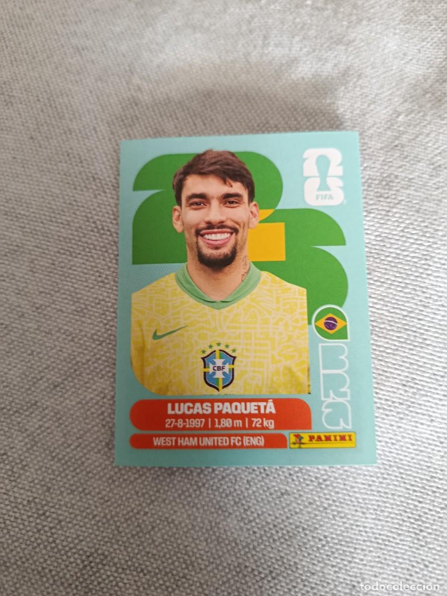 Cartes &agrave; collectionner de Football: Panini Mundial 2026 Estados Unidos-Mexico. 9- Paquet&aacute;. Brasil. Nunca pegado.