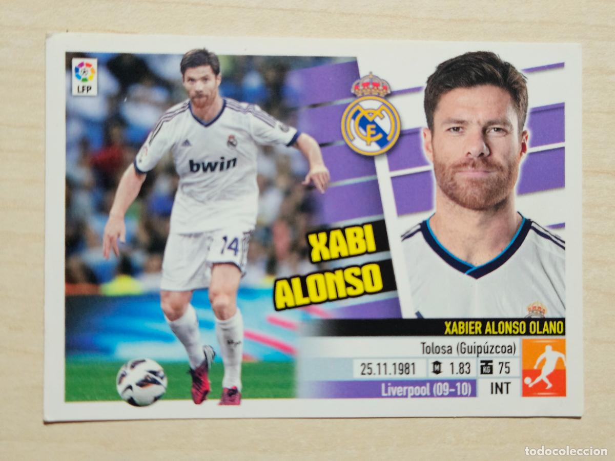 Cromos de F&uacute;tbol: CROMO N&ordm; 9 XABI ALONSO - ESTE 2013 14 - 13 14 - CROMO SIN PEGAR - REAL MADRID