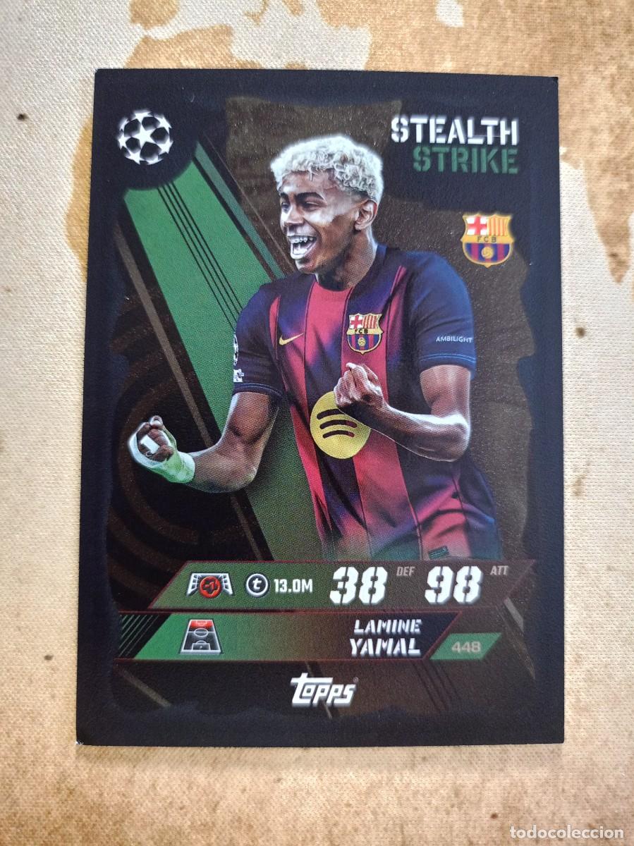 Cromos de F&uacute;tbol: # Stealth Strike LAMINE YAMAL Topps Match Attax 2025-26
