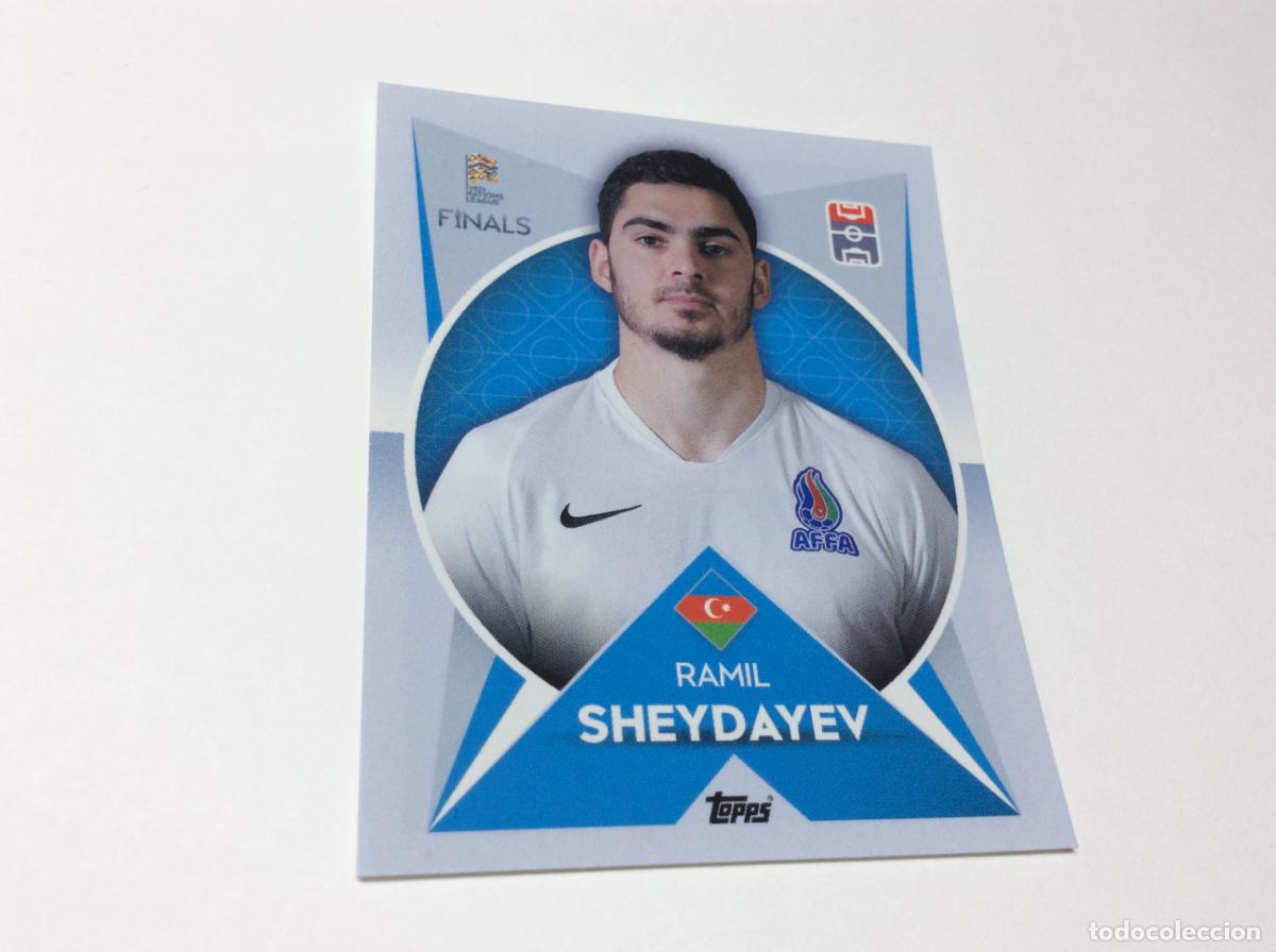 Cromos de F&uacute;tbol: 69 Ramil Sheydayev Cromo Sticker The Road to UEFA Nations League Finals 2022 2023 22 23 Topps