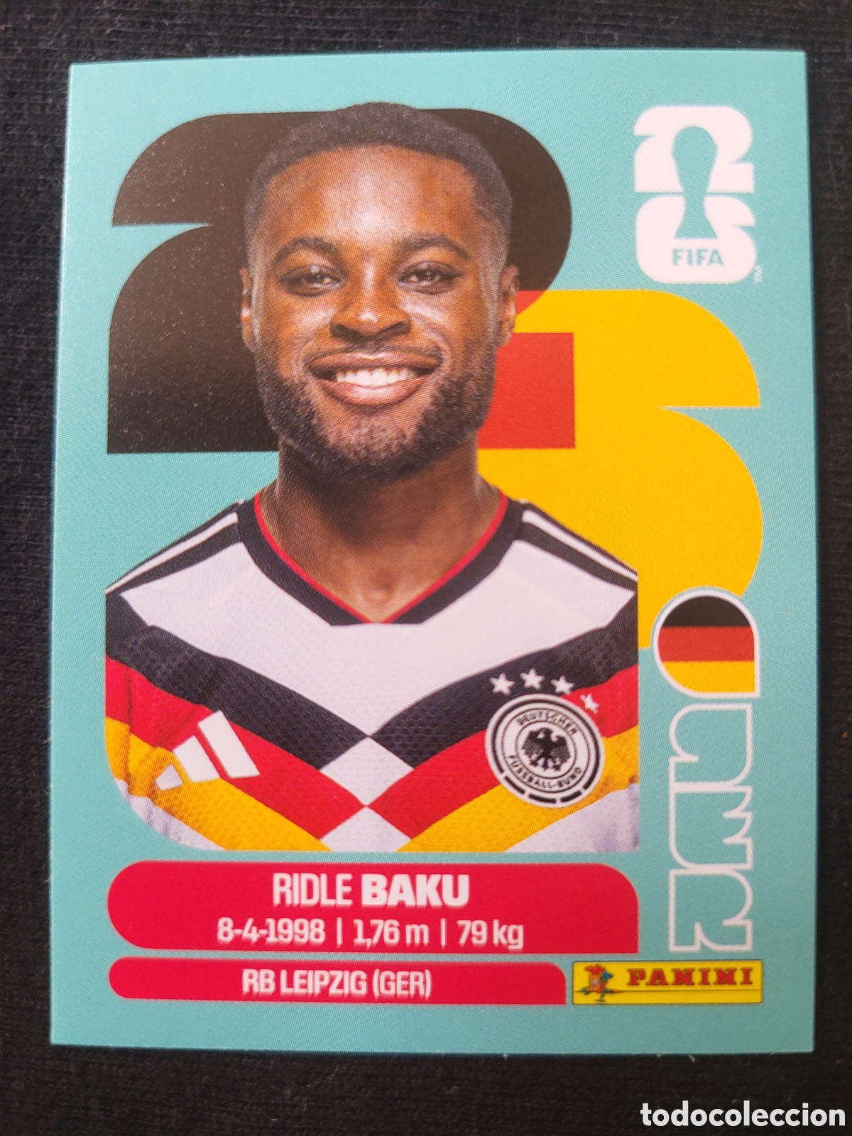 Cromos de F&uacute;tbol: GER 8 Ridle Baku [Sticker] / FIFA World Cup 2026