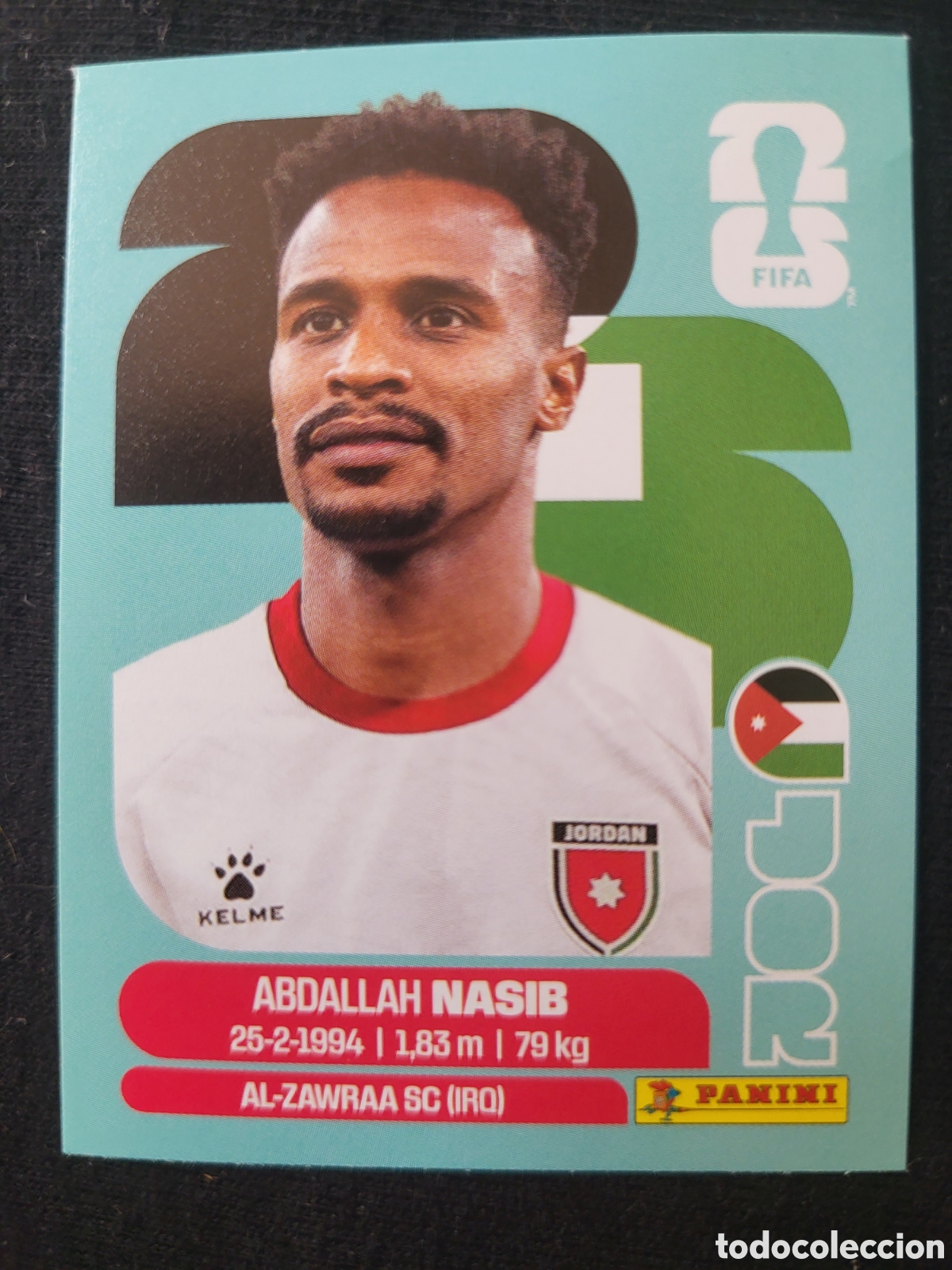 Cromos de F&uacute;tbol: JOR 6 Abdallah Nasib [Sticker] / FIFA World Cup 2026