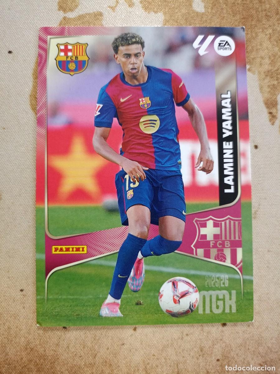 Cromos de F&uacute;tbol: # Barcelona 88 LAMINE YAMAL Megacracks 2025-26