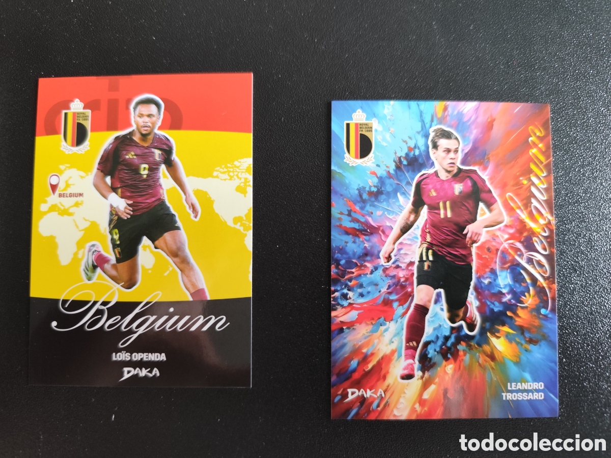 Cromos de F&uacute;tbol: Lote cromos B&eacute;lgica Colecci&oacute;n Daka