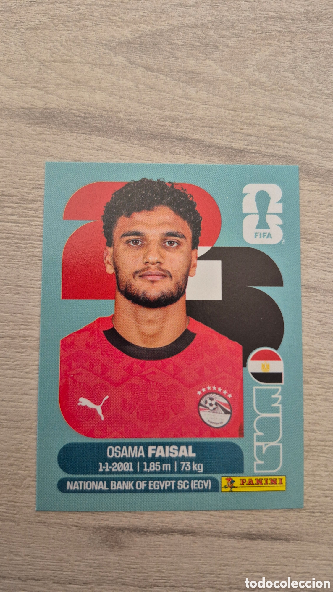 Cromos de F&uacute;tbol: EGY16 Faisal FIFA World Cup 2026