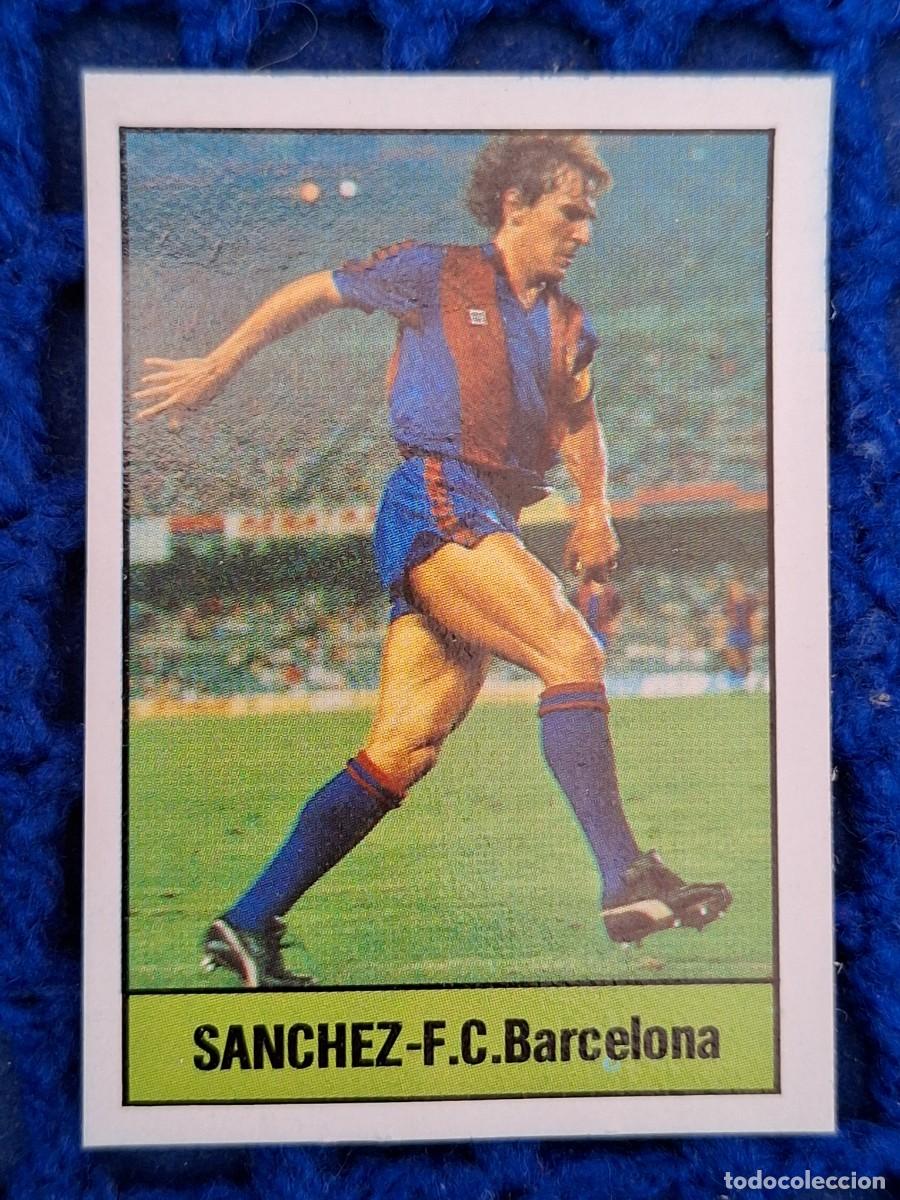 Fu&szlig;ball-Sticker: F&Uacute;TBOL 85 86 LISEL BARCELONA sanchez