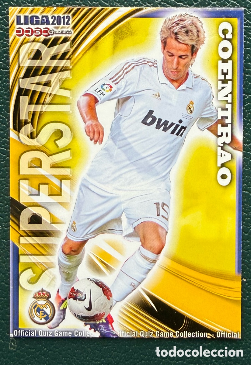 Cromos de F&uacute;tbol: 51 COENTRAO SUPERSTAR MATE REAL MADRID FICHAS ALBUM MUNDICROMO 2011 2012 11 12
