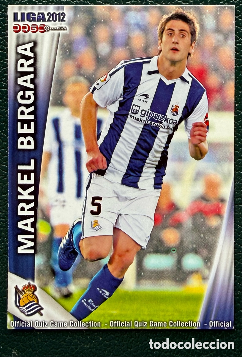 Cromos de F&uacute;tbol: 666 MARKEL BERGARA REAL SOCIEDAD FICHAS ALBUM MUNDICROMO 2011 2012 11 12