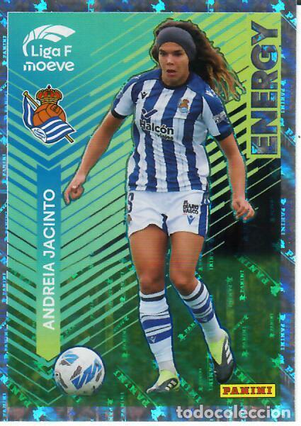 Cromos de F&uacute;tbol: CROMO PANINI LIGA FEMENINA F 2025-26 (25 - 26) - ENERGY N&ordm; 332 - ANDREA JACINTO - R. SOCIEDAD