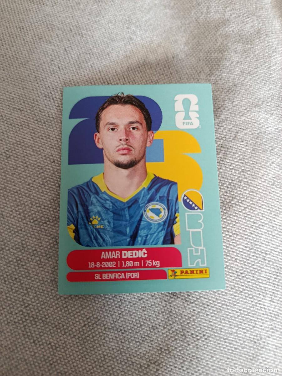 Cromos de F&uacute;tbol: Panini Mundial 2026 Estados Unidos-Mexico. 3- Dedic. Bosnia. Nunca pegado.