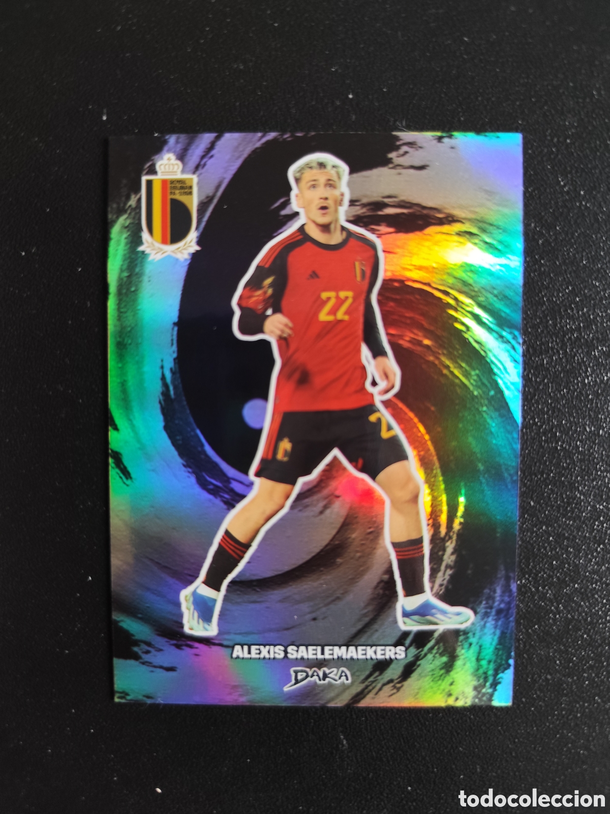 Cromos de F&uacute;tbol: Cromos Alexis Saelemaekers numera