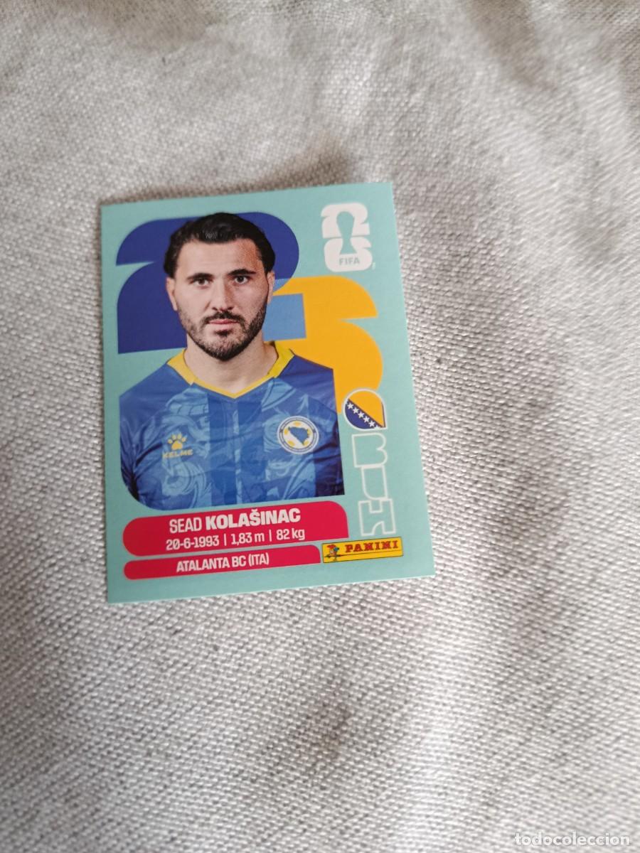 Cromos de F&uacute;tbol: Panini Mundial 2026 Estados Unidos-Mexico. 4- Kolasinac. Bosnia. Nunca pegado.