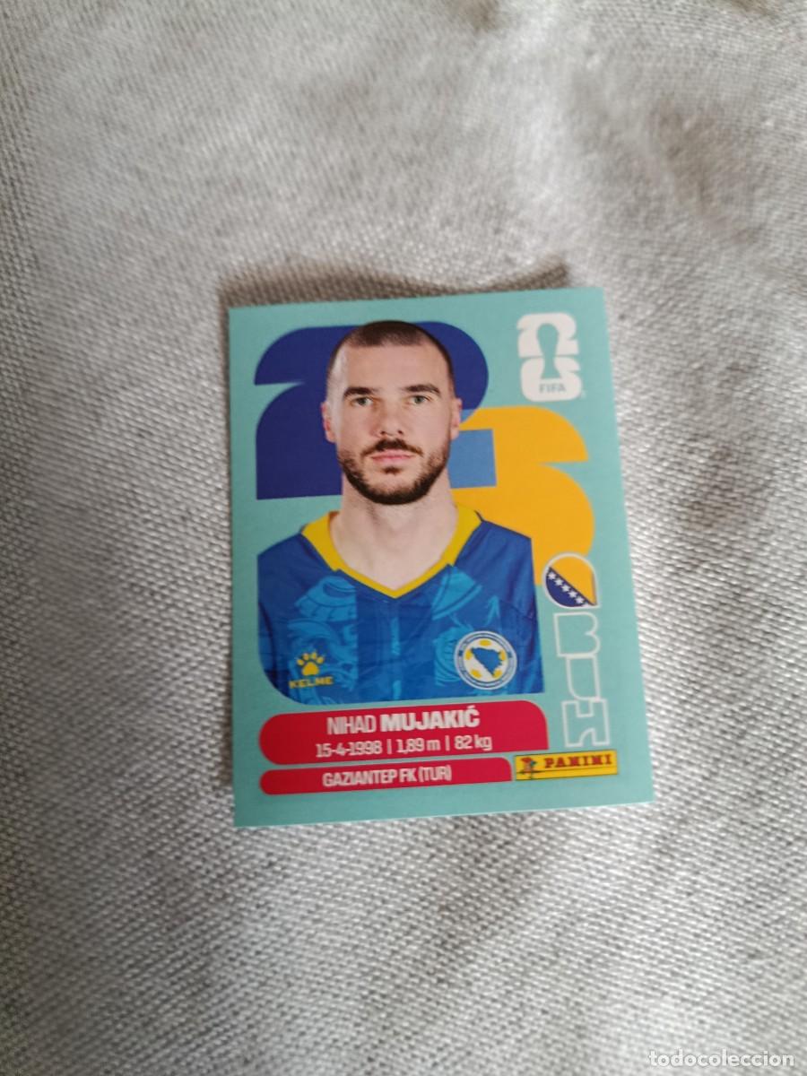 Cromos de F&uacute;tbol: Panini Mundial 2026 Estados Unidos-Mexico. 6- Mujakic. Bosnia. Nunca pegado.