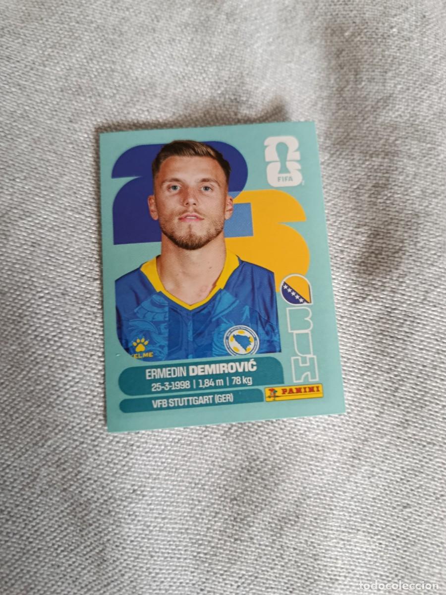 Cromos de F&uacute;tbol: Panini Mundial 2026 Estados Unidos-Mexico. 17- Demirovic. Bosnia. Nunca pegado.