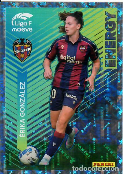 Figurine di Calcio: CROMO PANINI LIGA FEMENINA F 2025-26 (25 - 26) - ENERGY N&ordm; 338 - &Eacute;RIKA GONZ&Aacute;LEZ - LEVANTE