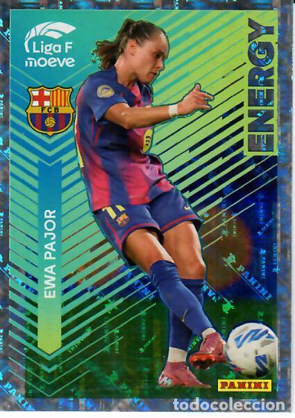 Figurine di Calcio: CROMO PANINI LIGA FEMENINA F 2025-26 (25 - 26) - ENERGY N&ordm; 339 - EWA PAJOR - BARCELONA