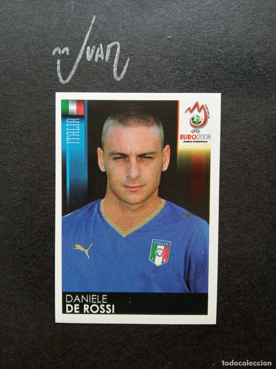 Cromos de Futebol: N&ordm; 297 DE ROSSI ITALIA AS ROMA ITALY ⚽ PANINI &reg; UEFA EURO 2008 EUROCOPA 08 SIN PEGAR NUEVO