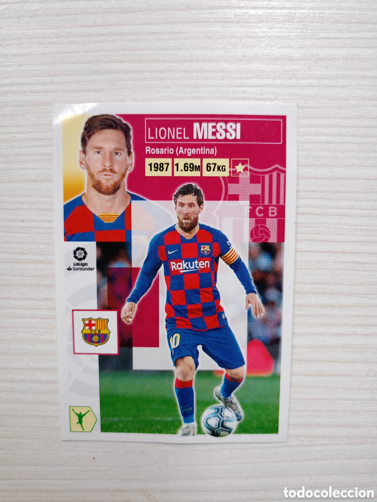 Cromos de F&uacute;tbol: LIGA ESTE 2020 2021 20 21 MESSI (FC BARCELONA) 15