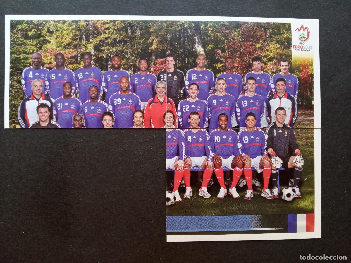 Fu&szlig;ball-Sticker: N&ordm; 333 - 334 - 336 PLANTILLA FRANCIA ROOKIE BENZEMA ⚽ PANINI &reg; UEFA EURO 2008 EUROCOPA 08 SIN PEGAR