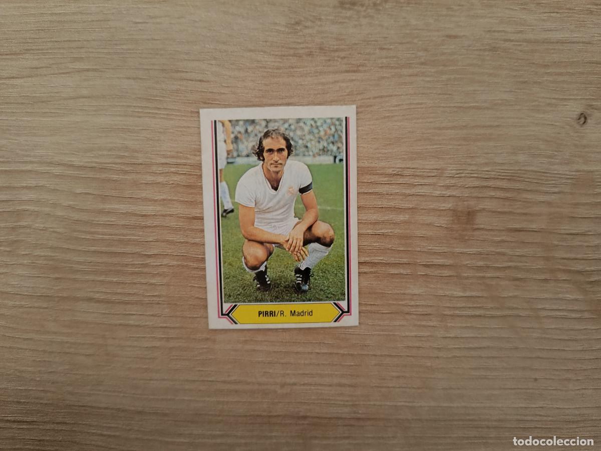 Fu&szlig;ball-Sticker: CROMO DE FUTBOL LIGA ESTE PIRRI REAL MADRID SIN PEGAR NUNCA PEGADO 80 81 1980 1981 D526