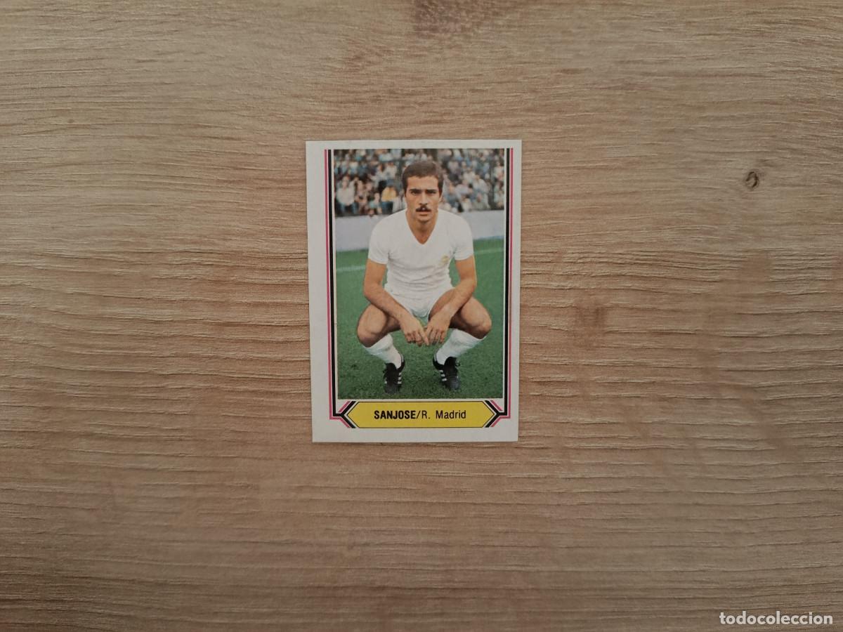 Fu&szlig;ball-Sticker: CROMO DE FUTBOL LIGA ESTE SANJOSE REAL MADRID SIN PEGAR NUNCA PEGADO 80 81 1980 1981 D526