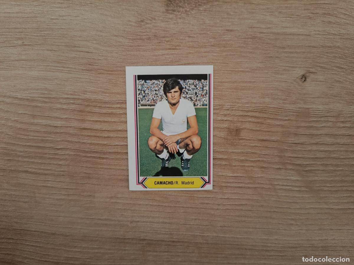 Fu&szlig;ball-Sticker: CROMO DE FUTBOL LIGA ESTE CAMACHO REAL MADRID SIN PEGAR NUNCA PEGADO 80 81 1980 1981 D526