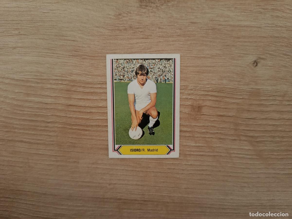 Fu&szlig;ball-Sticker: CROMO DE FUTBOL LIGA ESTE ISIDRO REAL MADRID SIN PEGAR NUNCA PEGADO 80 81 1980 1981 D526