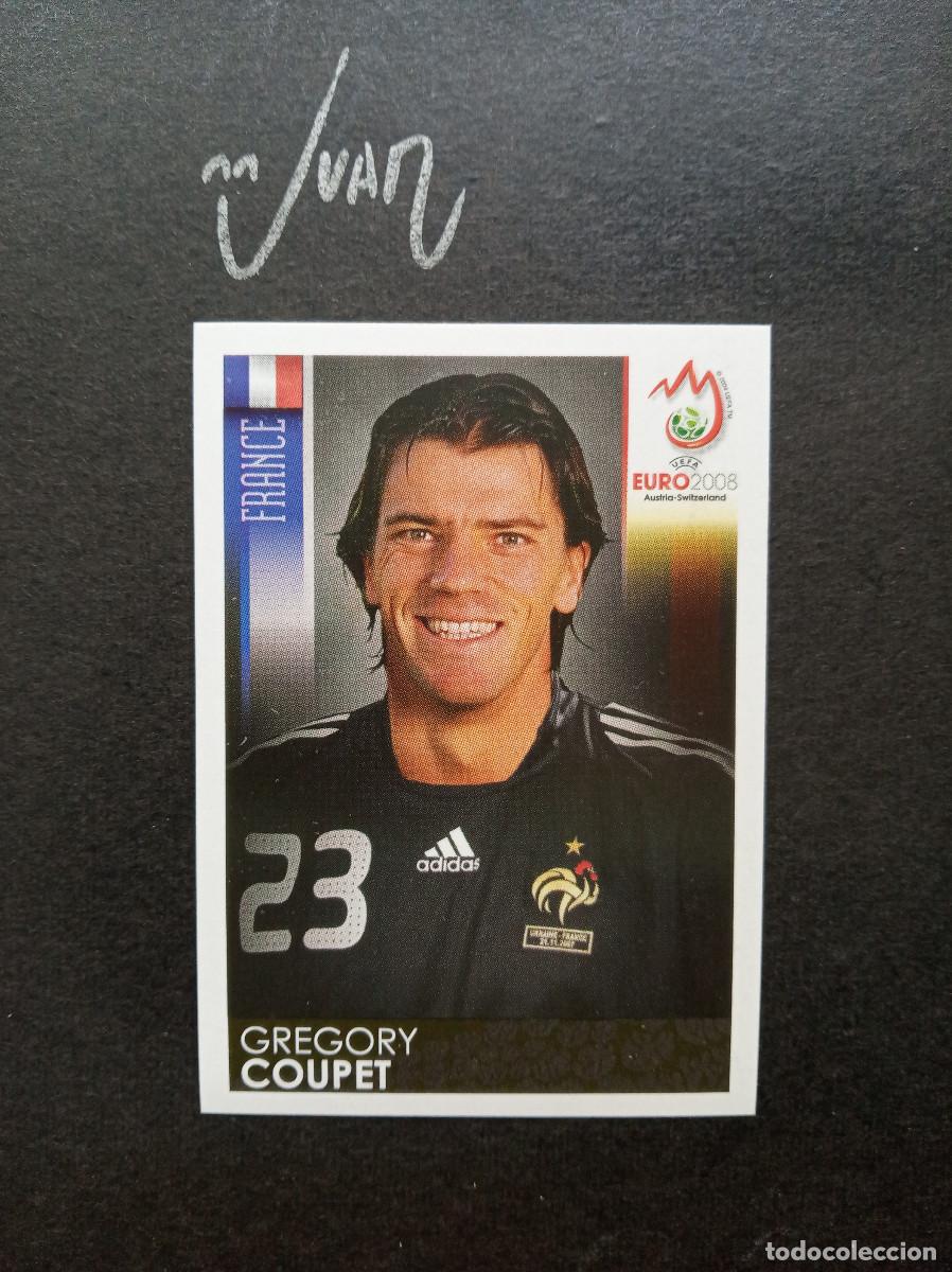 Fu&szlig;ball-Sticker: N&ordm; 338 COUPET FRANCIA ATLETICO MADRID ⚽ PANINI &reg; UEFA EURO 2008 EUROCOPA 08 SIN PEGAR NUEVO