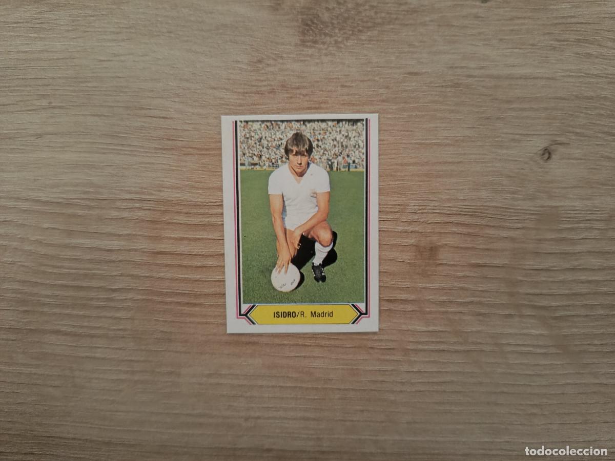 Fu&szlig;ball-Sticker: CROMO DE FUTBOL LIGA ESTE ISIDRO REAL MADRID SIN PEGAR NUNCA PEGADO 80 81 1980 1981 D526