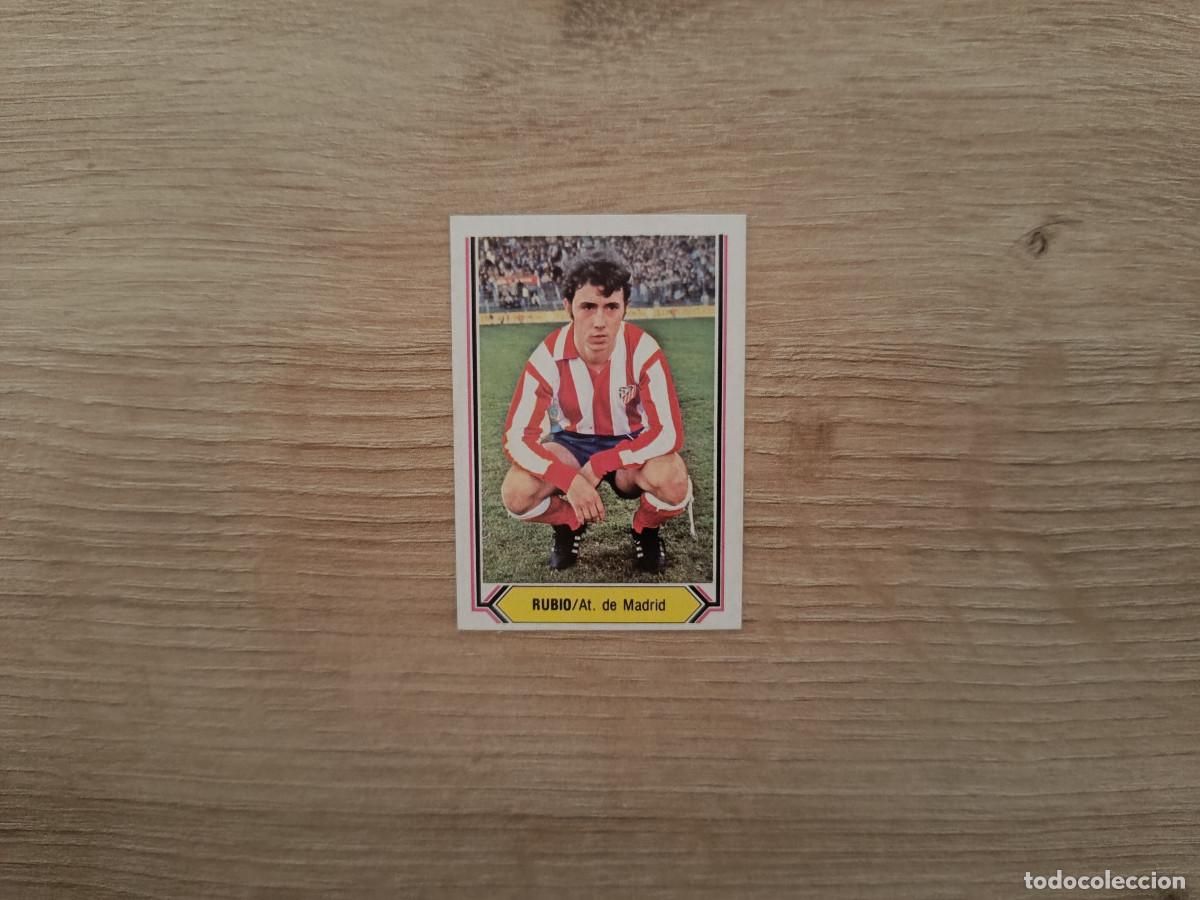 Fu&szlig;ball-Sticker: CROMO DE FUTBOL LIGA ESTE RUBIO ATLETICO MADRID SIN PEGAR NUNCA PEGADO 80 81 1980 1981 D526