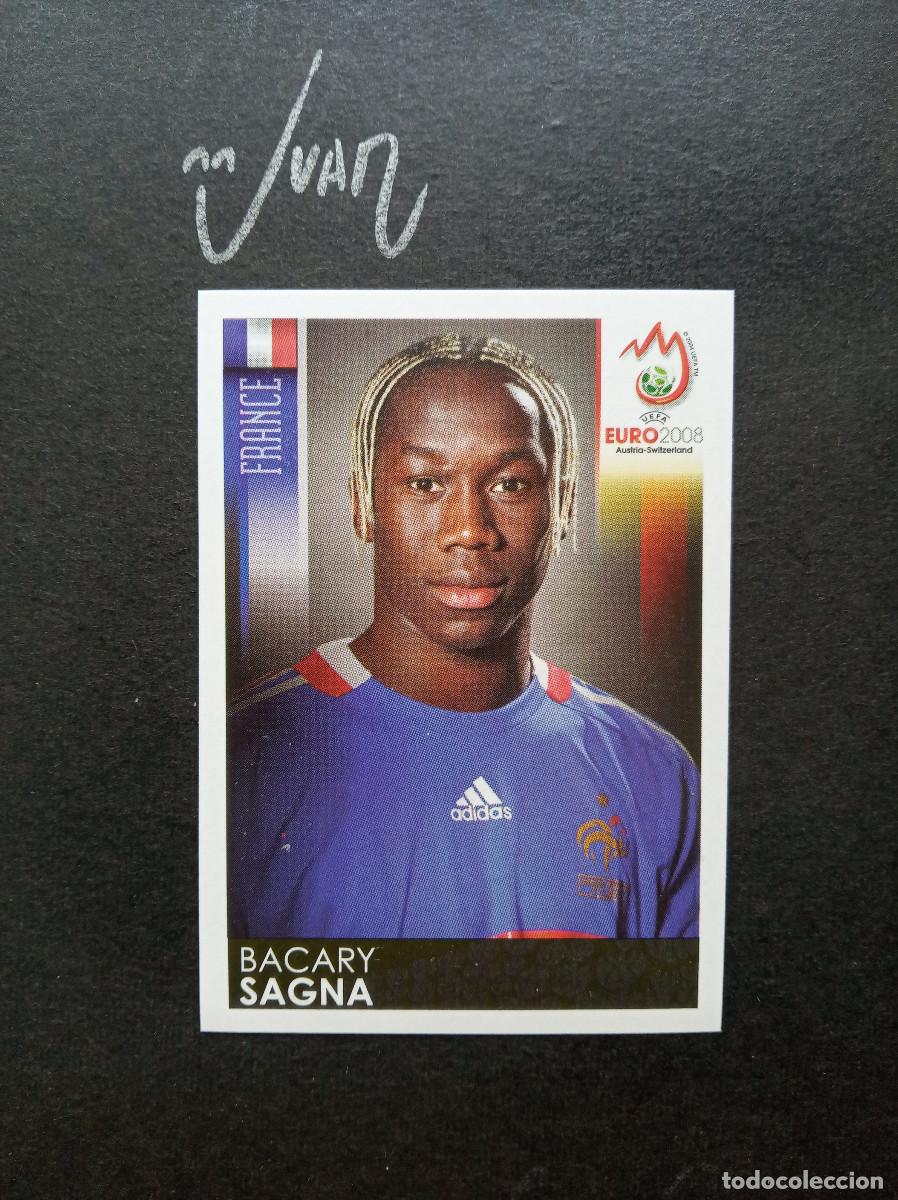 Fu&szlig;ball-Sticker: N&ordm; 344 BACARY SAGNA FRANCIA ⚽ PANINI &reg; UEFA EURO 2008 EUROCOPA 08 SIN PEGAR NUEVO