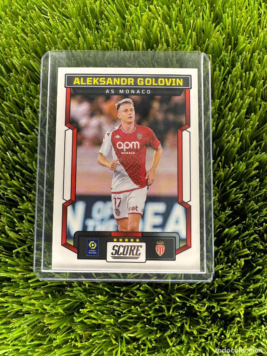 Football Stickers: N&ordm; 4 Aleksandr Golovin AS M&oacute;naco Panini Score Ligue 1 23 24