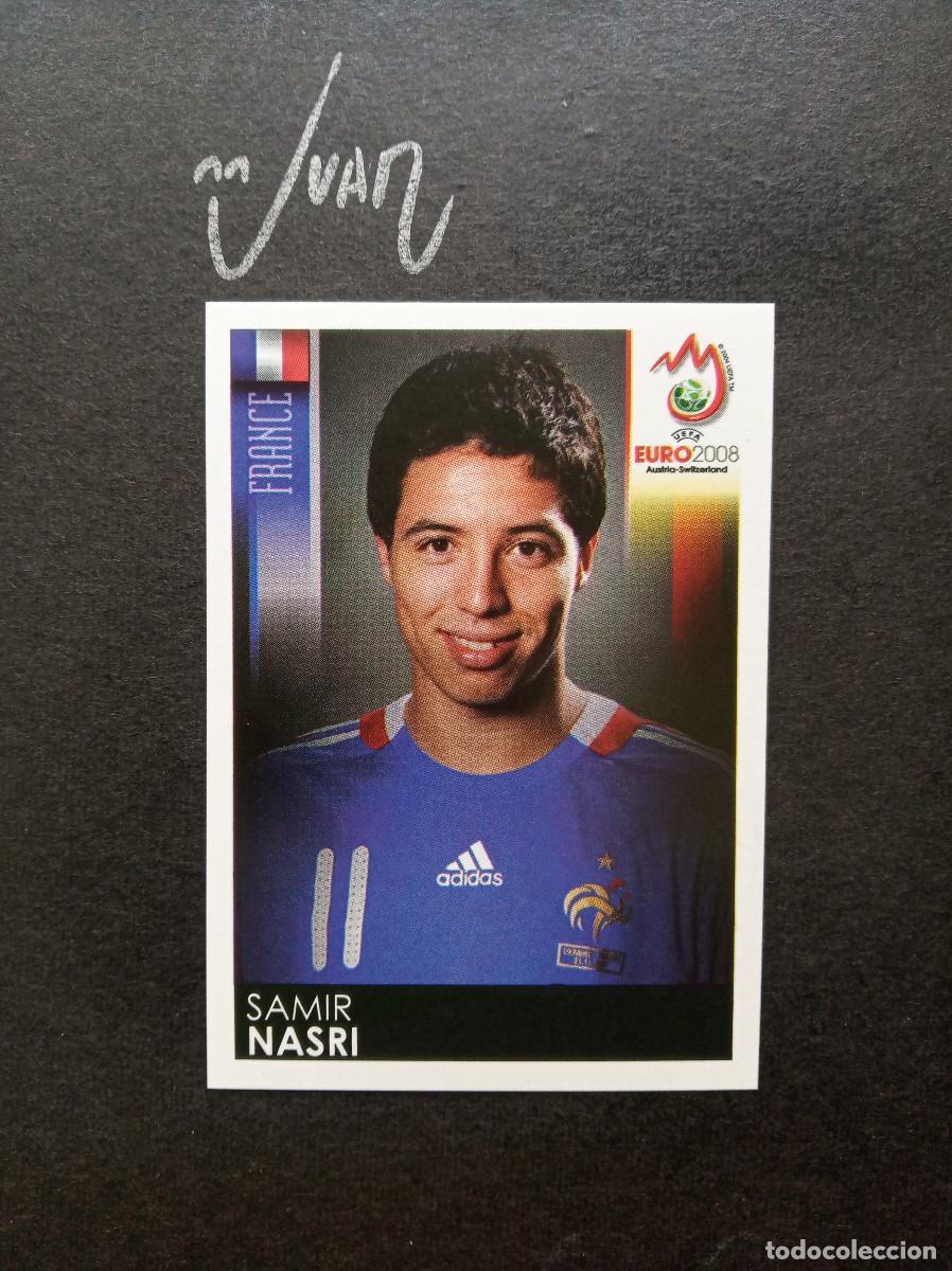 Cartes &agrave; collectionner de Football: N&ordm; 349 SAMIR NASRI FRANCIA ARSENAL ⚽ PANINI &reg; UEFA EURO 2008 EUROCOPA 08 SIN PEGAR NUEVO