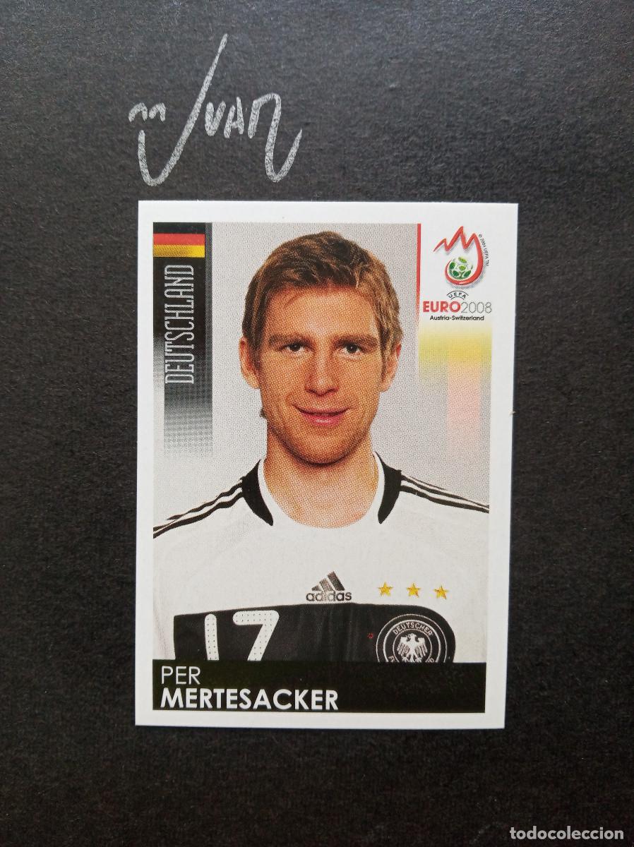 Cartes &agrave; collectionner de Football: N&ordm; 209 MERTESACKER ALEMANIA SCHALKE 04 ⚽ PANINI &reg; UEFA EURO 2008 EUROCOPA 08 SIN PEGAR NUEVO