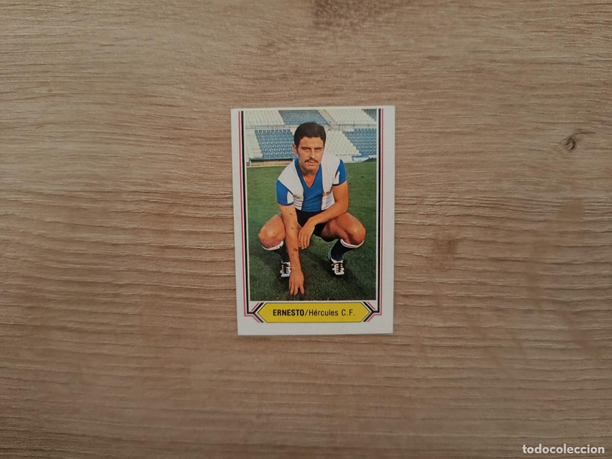 Cartes &agrave; collectionner de Football: CROMO DE FUTBOL LIGA ESTE ERNESTO HERCULES SIN PEGAR NUNCA PEGADO 80 81 1980 1981 D526