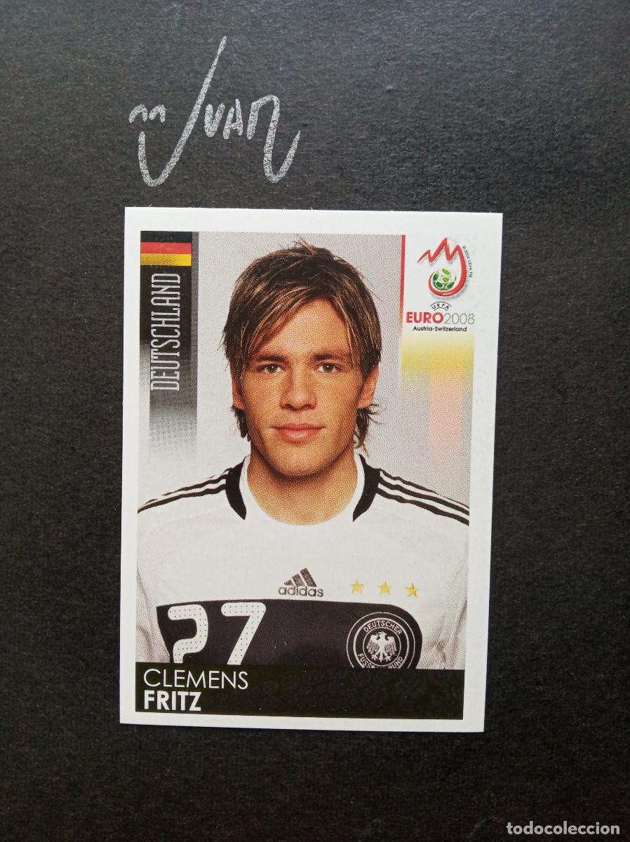 Cartes &agrave; collectionner de Football: N&ordm; 211 CLEMENS FRITZ ALEMANIA WERDER BREMEN ⚽ PANINI &reg; UEFA EURO 2008 EUROCOPA 08 SIN PEGAR NUEVO