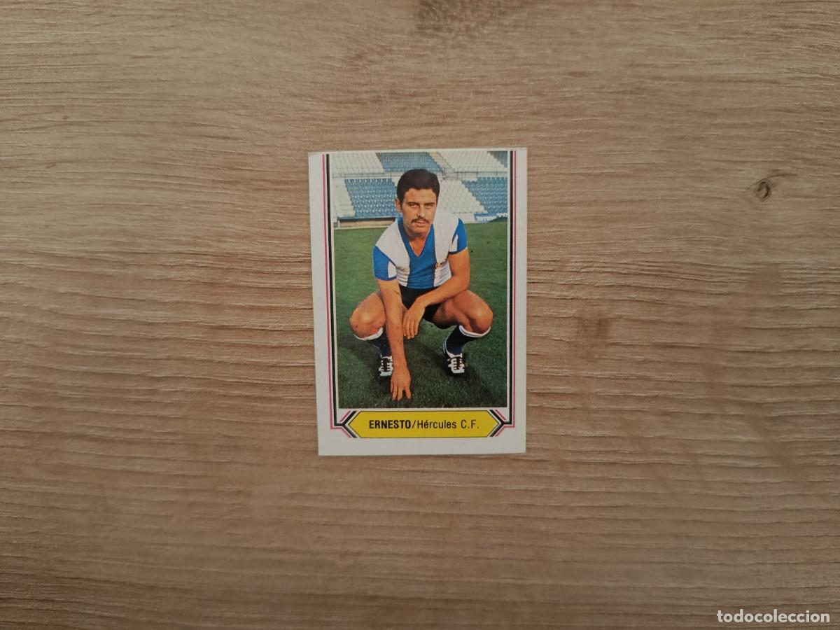 Cartes &agrave; collectionner de Football: CROMO DE FUTBOL LIGA ESTE ERNESTO HERCULES SIN PEGAR NUNCA PEGADO 80 81 1980 1981 D526
