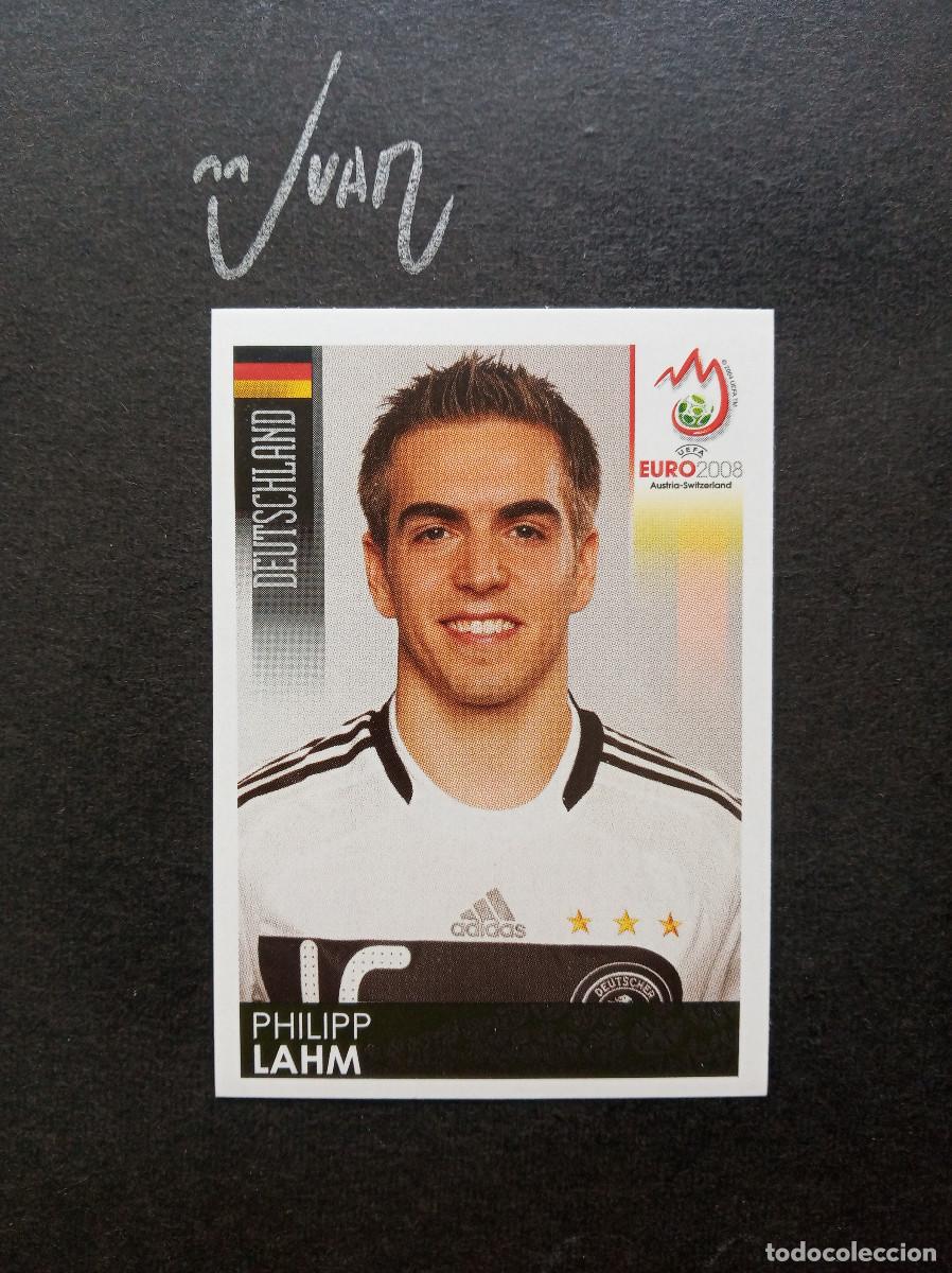 Cartes &agrave; collectionner de Football: N&ordm; 214 PHILIPP LAHM ALEMANIA BAYERN MUNCHEN ⚽ PANINI &reg; UEFA EURO 2008 EUROCOPA 08 SIN PEGAR NUEVO